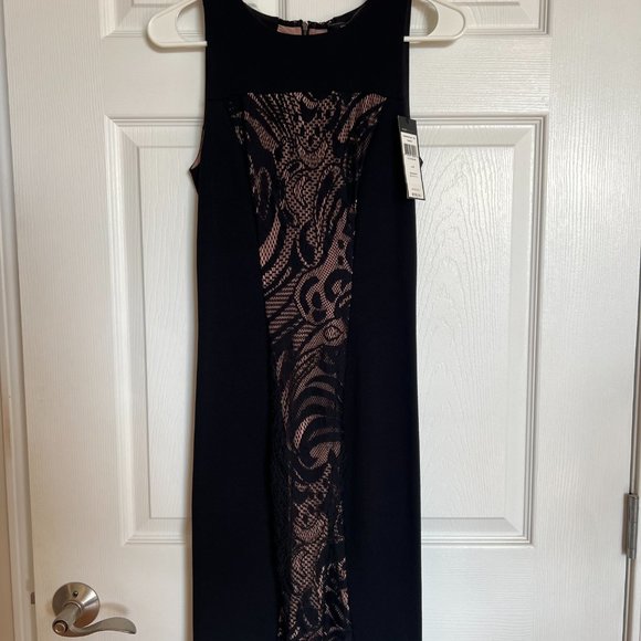 BCBGMaxAzria Leona Black Lace Dress Size Small - Picture 3 of 10